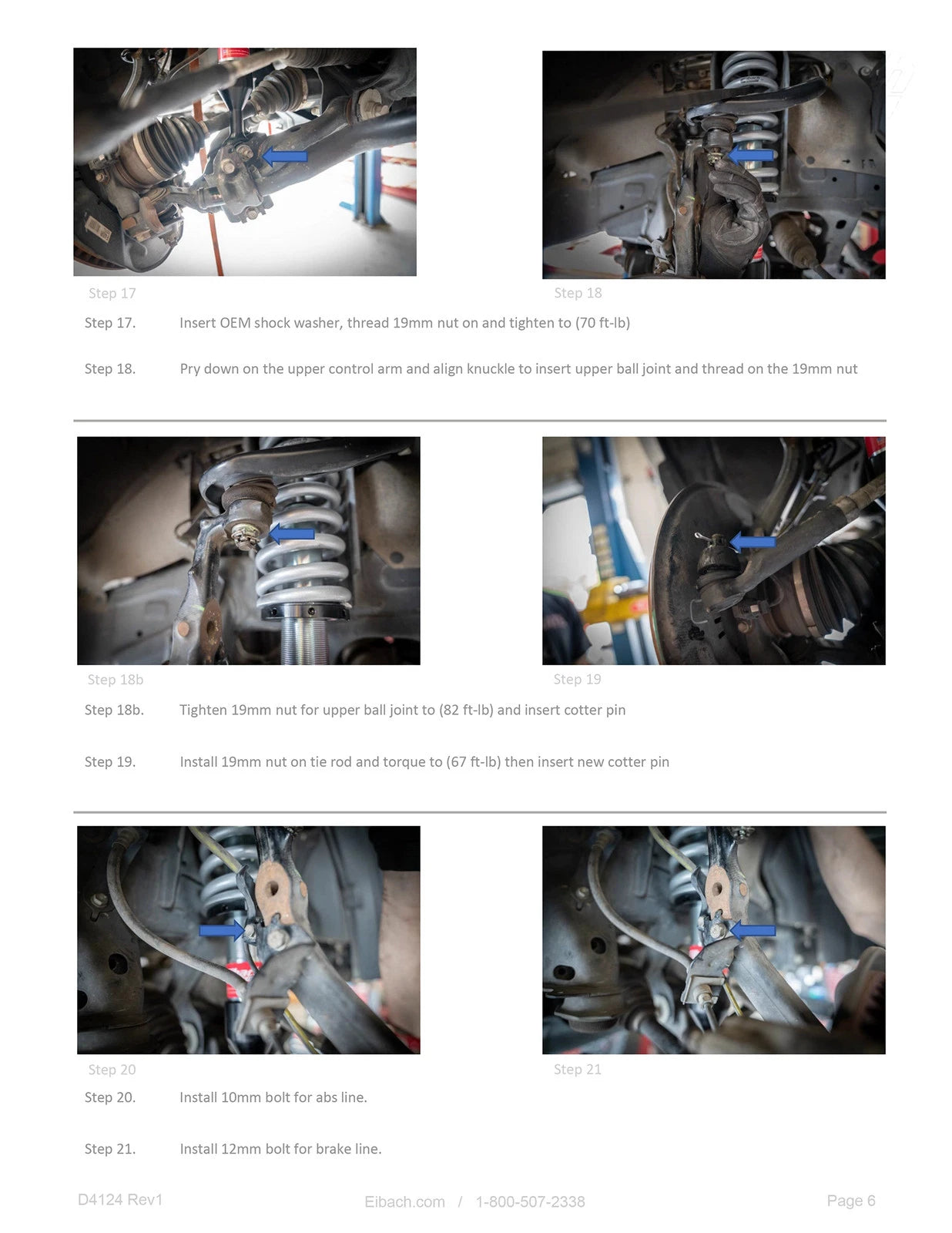 Eibach 05-15 Toyota Hilux 4WD (N70) / 16-22 Toyota Hilux 4WD (N80) Pro-Truck Coilover Kit - Stage 2