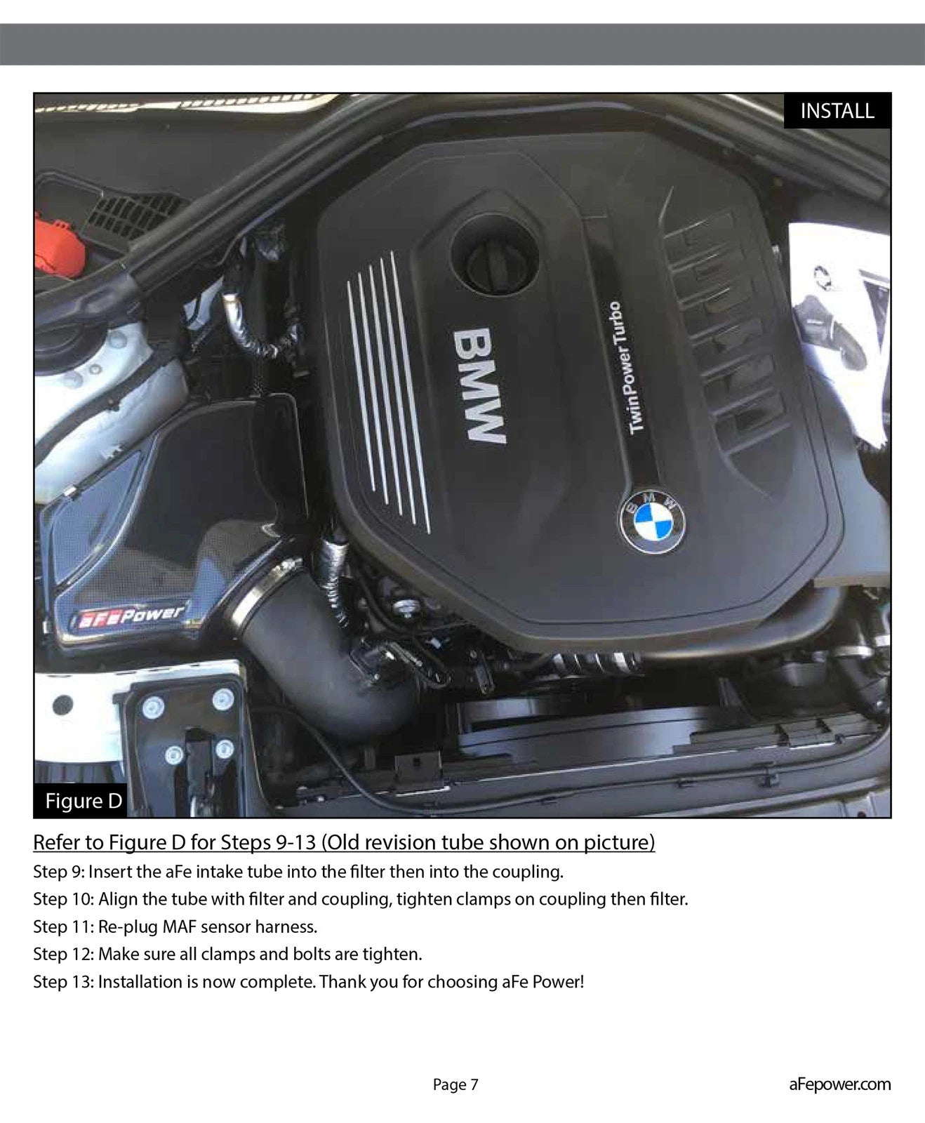 aFe Magnum FORCE Stage-2 Pro 5R Cold Air Intake System 16-17 BMW 340i (F30) L6-3.0L (t) B58