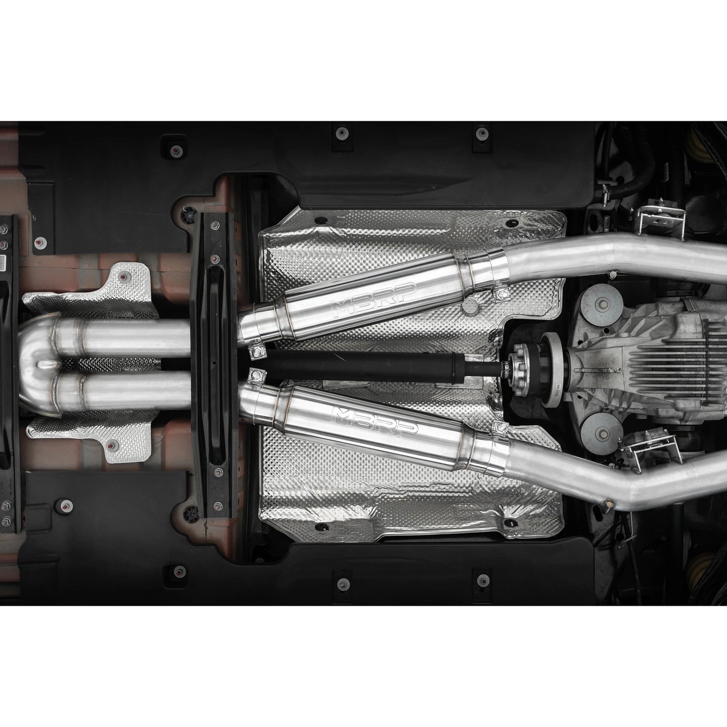 MBRP 17-21 Charger 5.7/6.1/6.4L 3in Dual Rear Exit SS Catback Exhaust w/ Carbon Fiber Tips