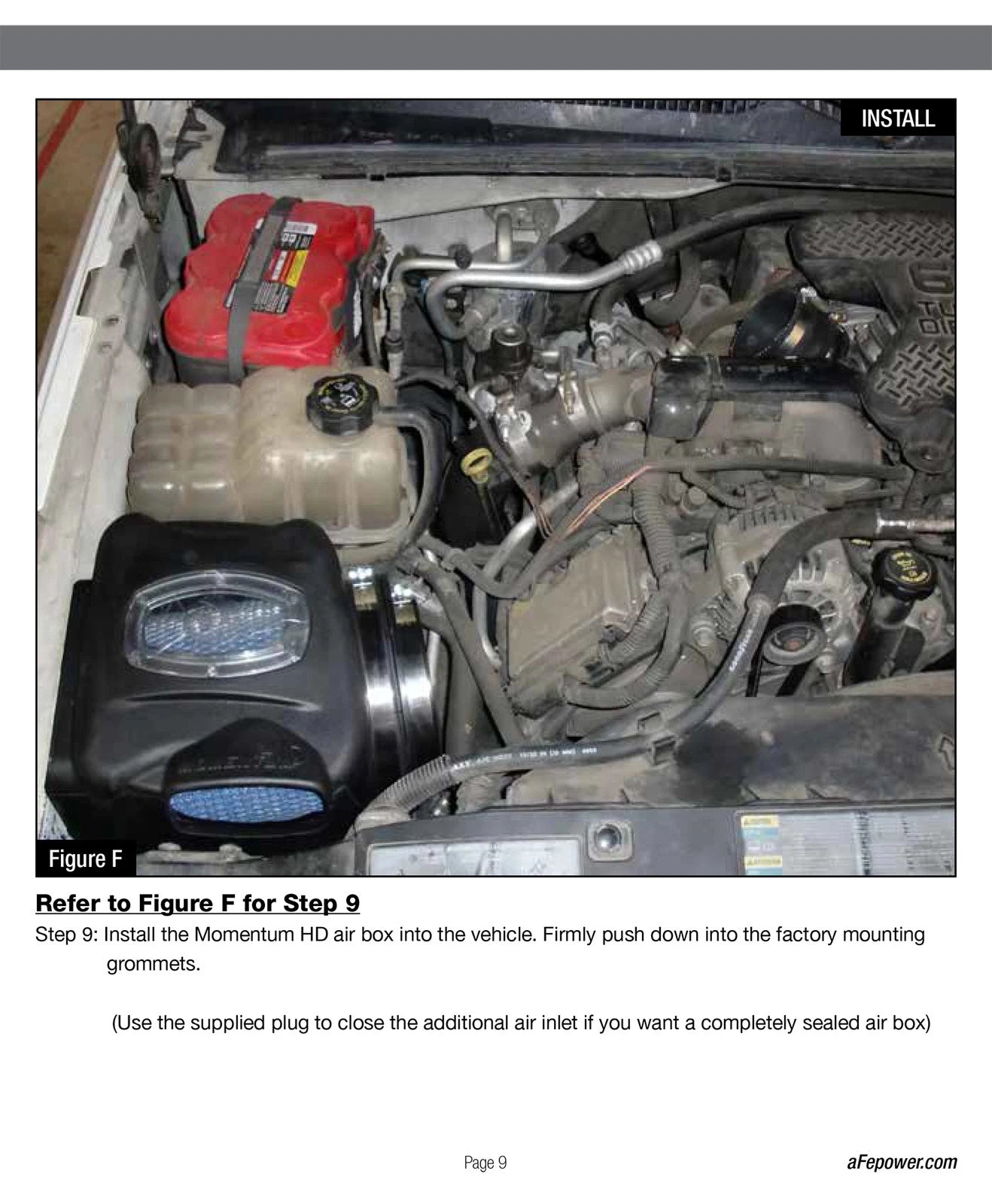 aFe Momentum HD Pro DRY S Stage-2 Si Intake 04.5-05 GM Diesel Trucks V8-6.6L LLY (See afe51-74002-E)