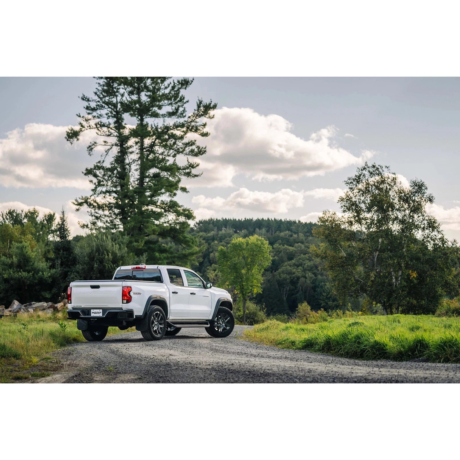 MBRP 2023 Chevy Colorado/GMC Canyon Stainless Steel 3in Cat-Back, Single High Clearance Rear Exit
