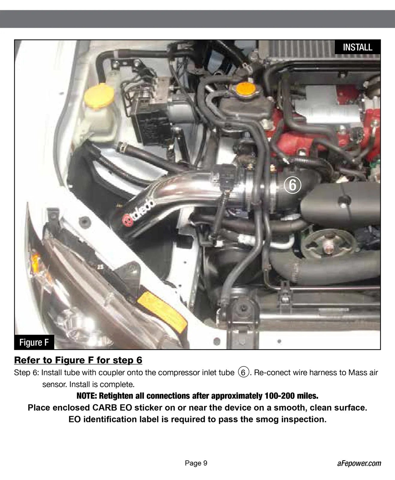 aFe Takeda Intakes Stage-2 PDS AIS PDS Subaru WRX/STI 08-12 H4-2.5L (t) (pol)