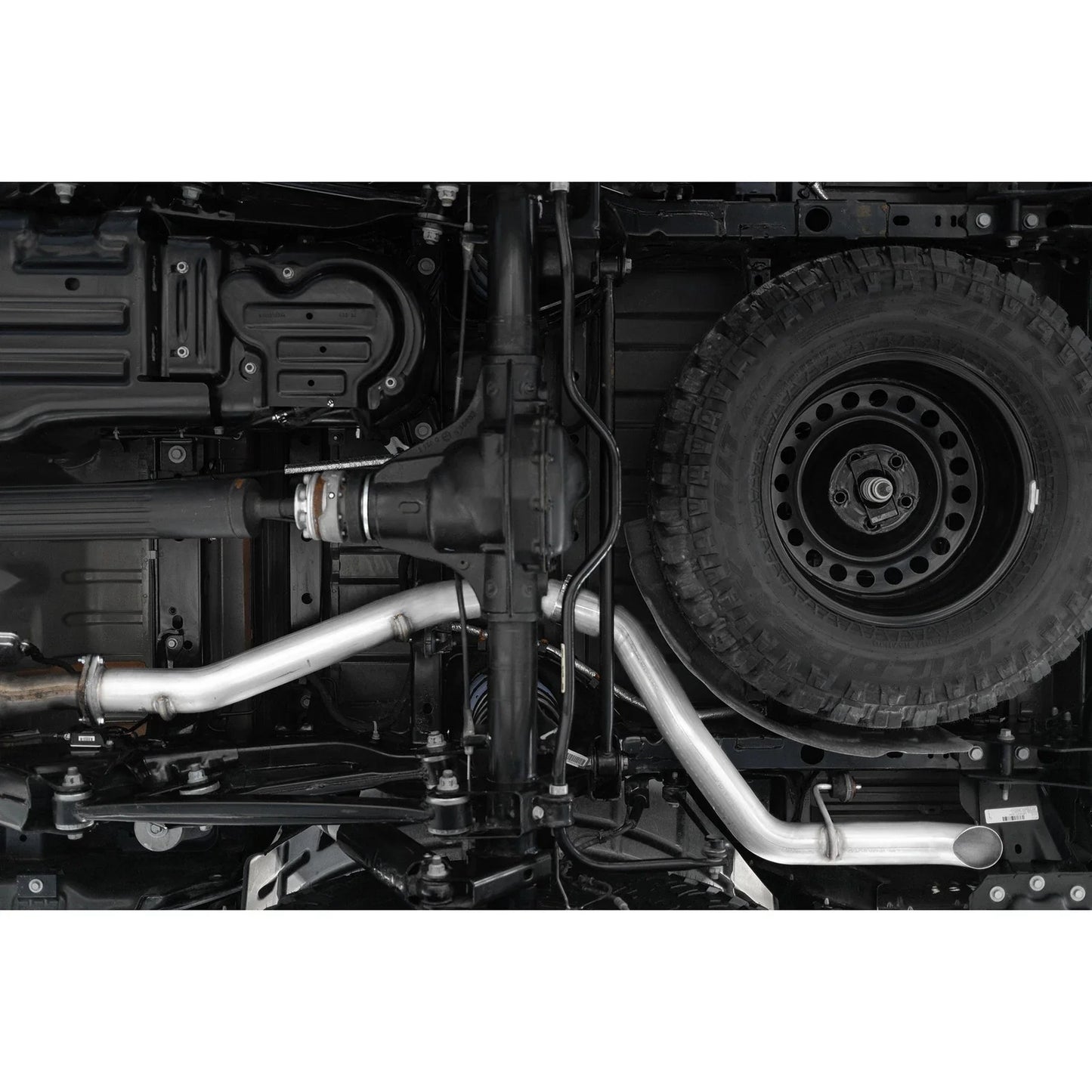 MBRP 2021+ JEEP Gladiator JT 3.0L EcoDiesel XP Series T304SS 3in Filter Back w/ Rear Turn Down