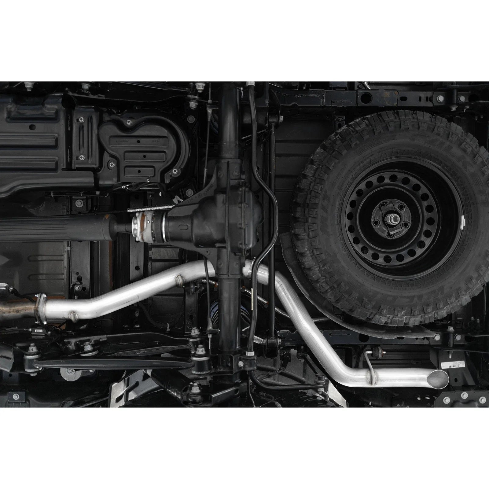 MBRP 2021+ JEEP Gladiator JT 3.0L EcoDiesel XP Series T304SS 3in Filter Back w/ Rear Turn Down