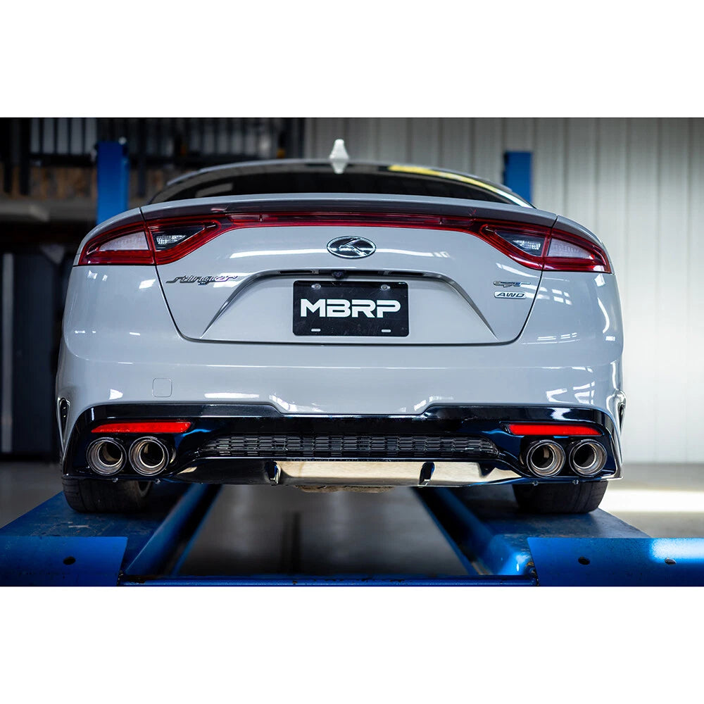 MBRP 18-22 Kia Stinger GT Bezel Kit Quad Tip CF