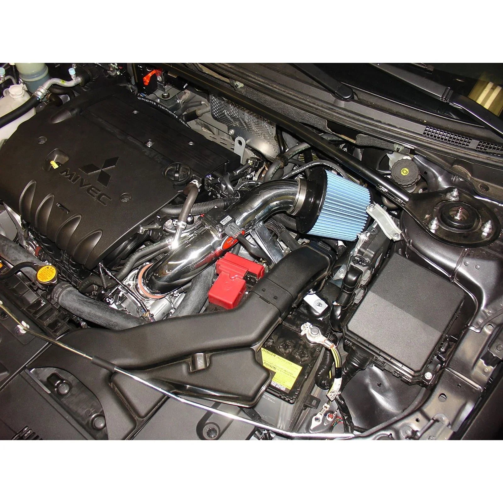Injen 09-11 Mitsubishi Lancer GTS 2.4L 4 cyl Polished Tuned Air Intake