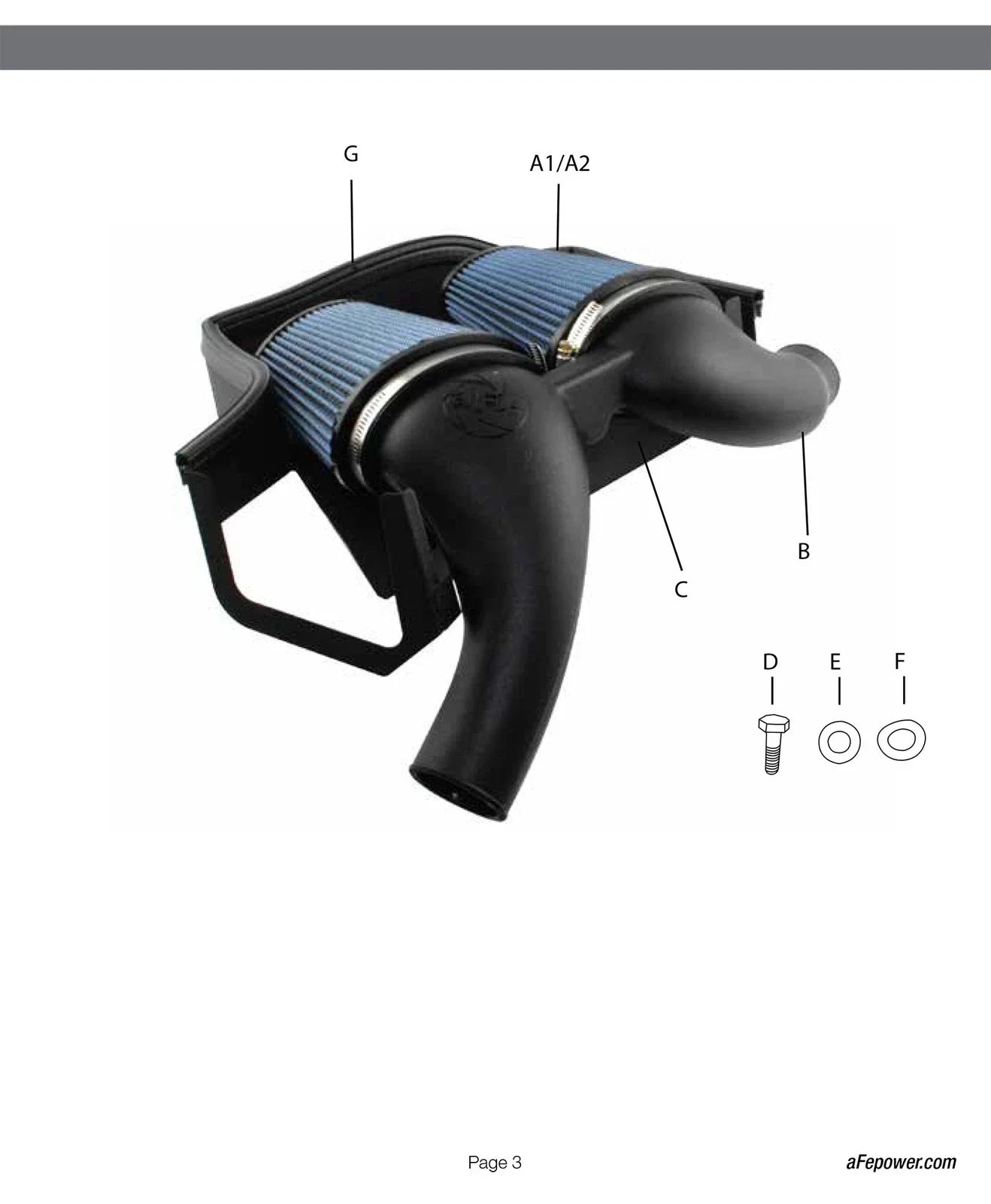aFe MagnumFORCE Intakes Stage-2 P5R AIS P5R BMW 335i (N54) 07-11L6-3.0L/Z4 35i 09-15 (tt)
