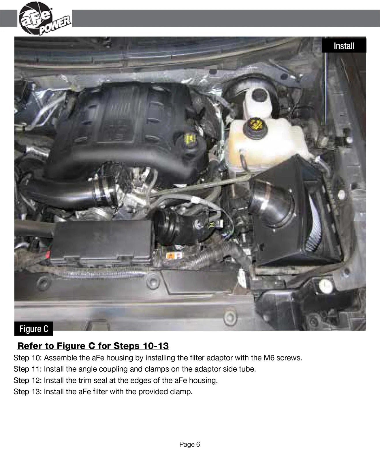 aFe MagnumFORCE Intake System Stage-2 PRO 5R 11-14 Ford F-150 V6 3.7L