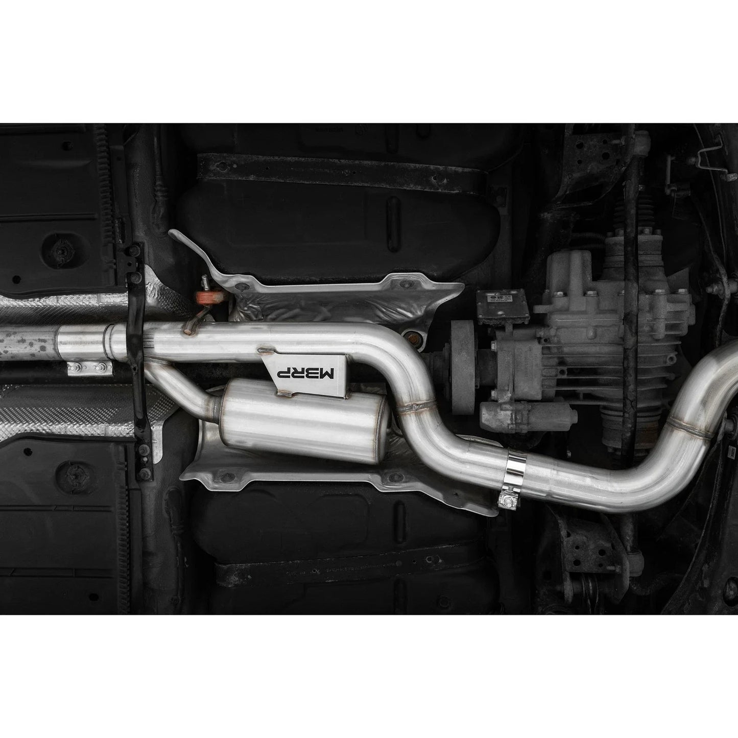 MBRP 15-19 VW Golf R 3 in Cat Back w/ 4 in OD Quad Carbon Fiber Tips - T304