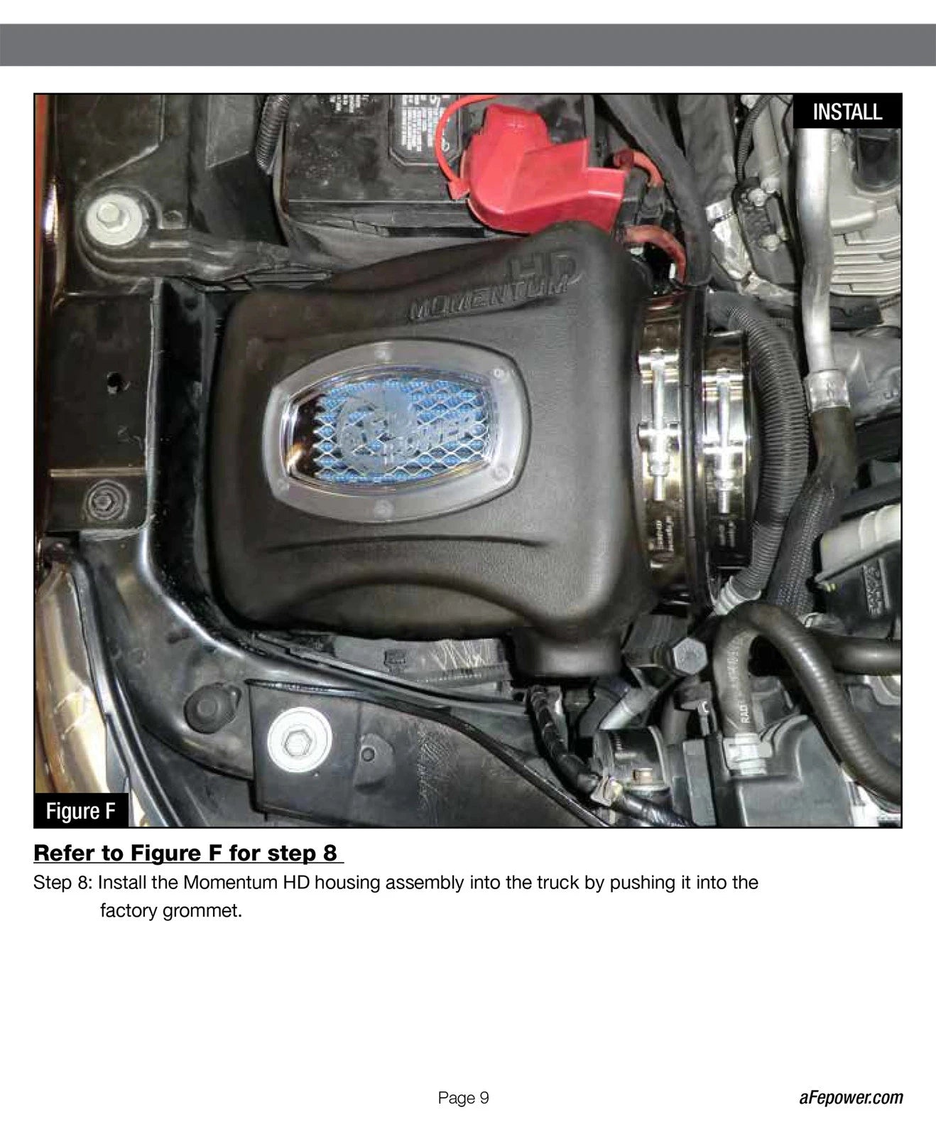 aFe Momentum HD PRO 10R Stage-2 Intake 11-15 Ford Diesel Trucks V8-6.7L (td)