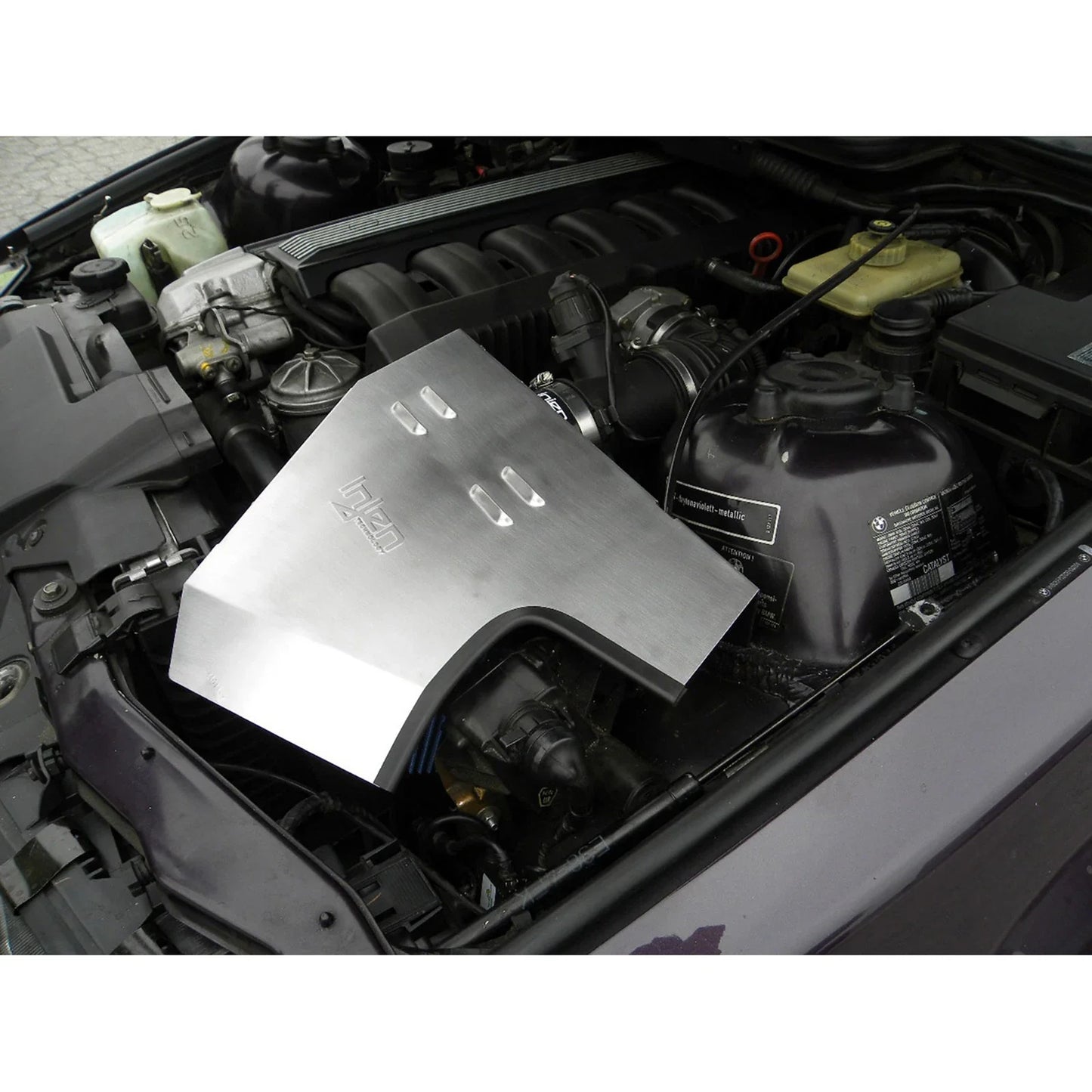Injen 92-99 BMW E36 323i/325i/328i/M3 3.0L Black Air Intake w/ Heat-Shield and Top Cover