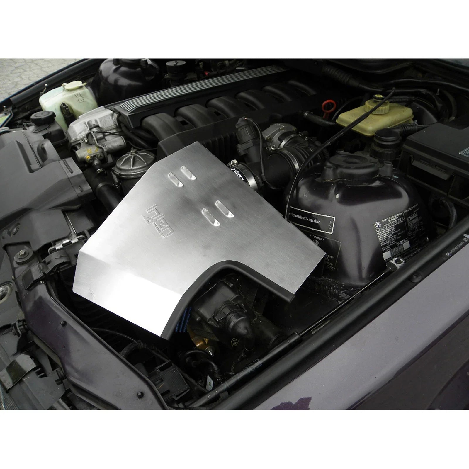 Injen 92-99 BMW E36 323i/325i/328i/M3 3.0L Black Air Intake w/ Heat-Shield and Top Cover