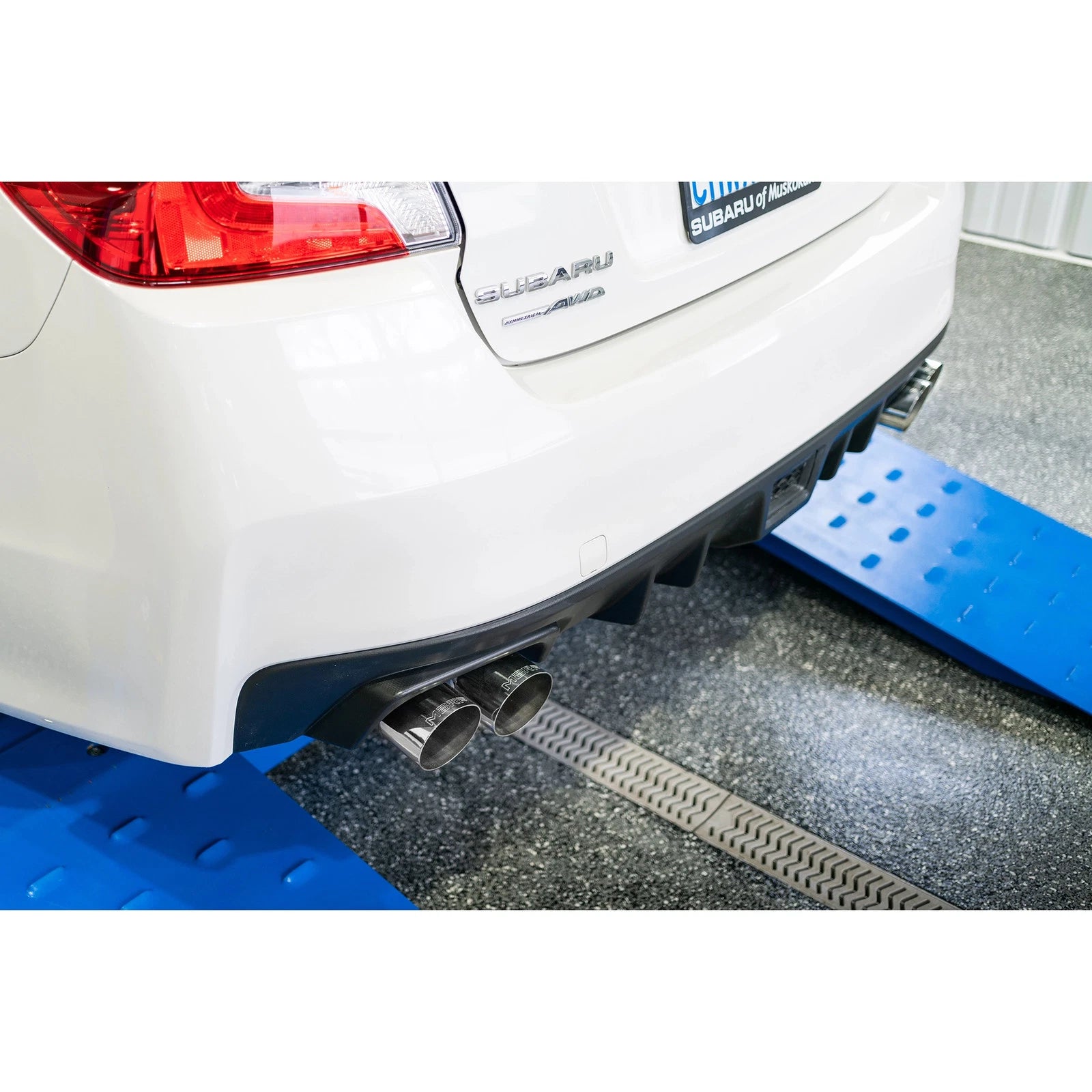 MBRP 15-19 Subaru WRX 2.0L/STI 2.5L 2.5in Dual Split Rear Exit w/ 3.5in Tips - T304