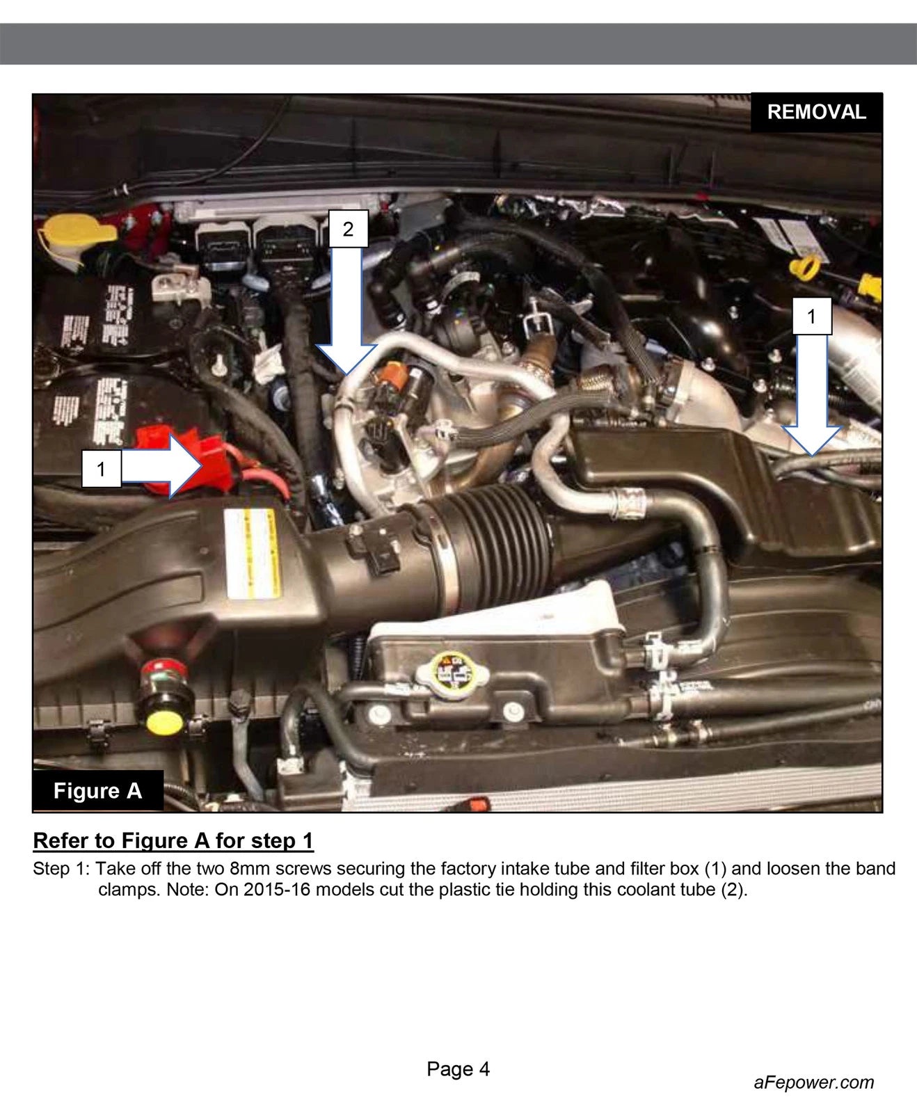 aFe MagnumFORCE Intakes Stage-2 PDS AIS PDS Ford Diesel Trucks 11-15 V8-6.7L (td)