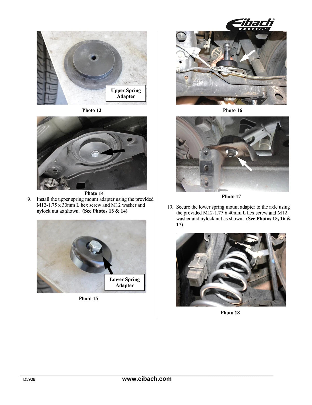 Eibach 03-09 Lexus GX470 Pro-Lift Kit (Rear HD Springs + Air Bag Delete) - 3.0in Rear