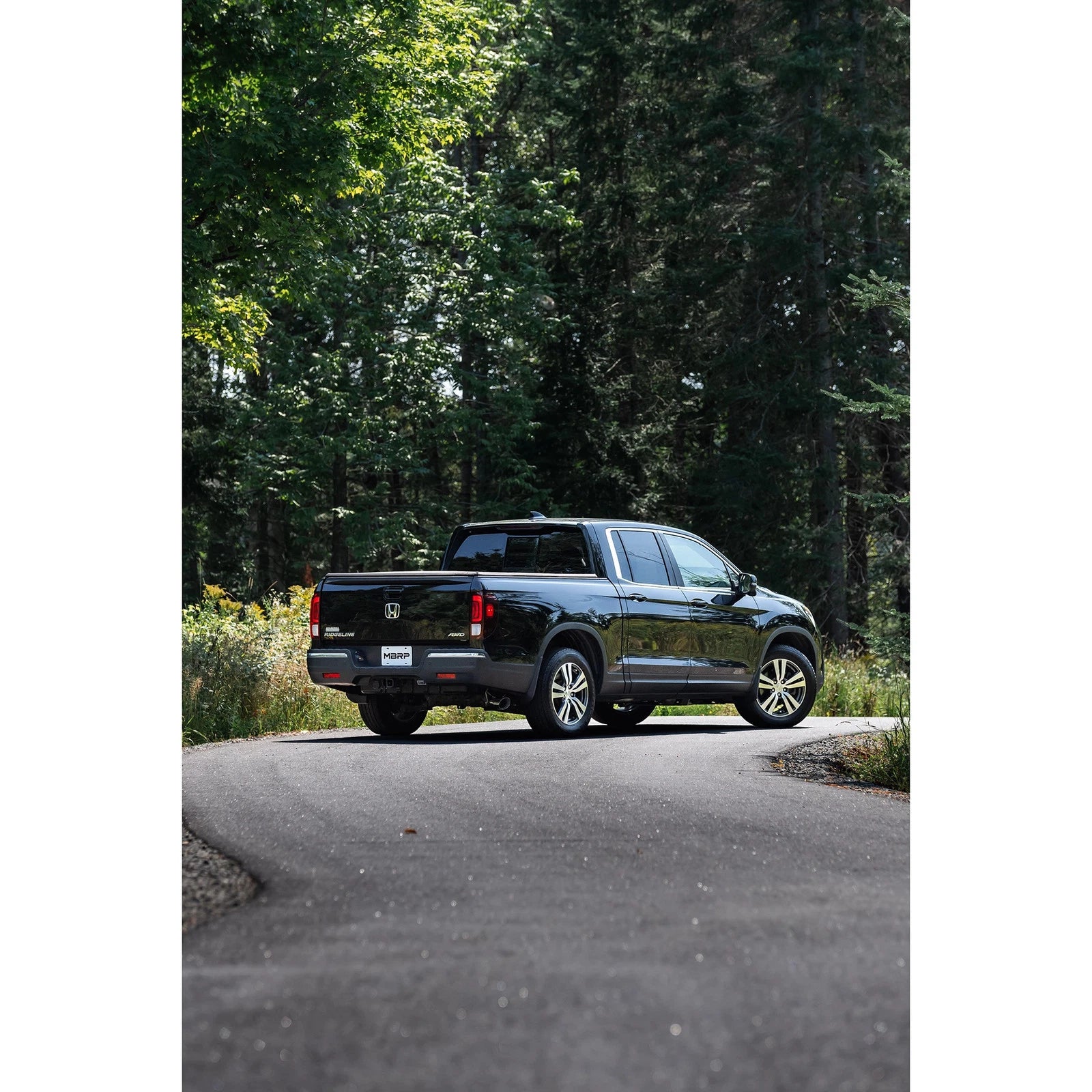MBRP 17-20 Honda Ridgeline 3.6L Aluminized Steel 2.5in. Cat-Back Exhaust - Single Side