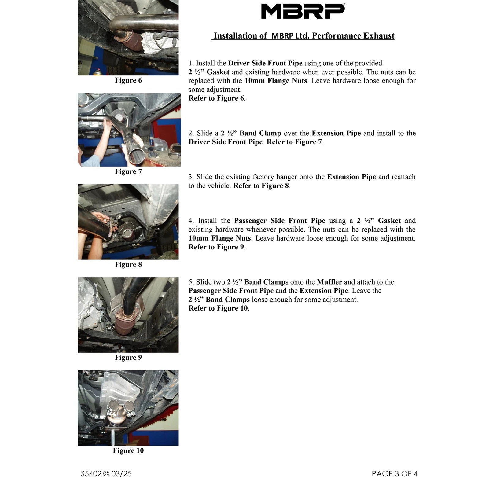 MBRP 2004-2009 Nissan Titan 5.6L EC/CC Cat Back Dual Split Rear