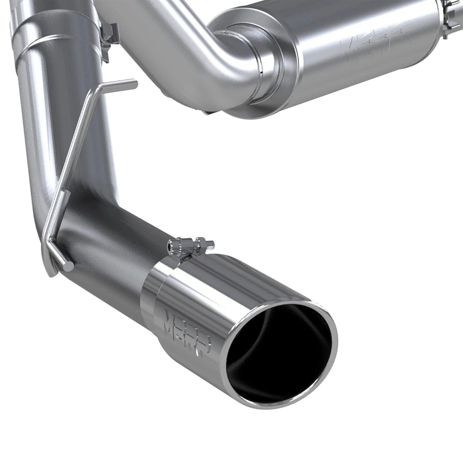 MBRP 11-13 Ford F-250/350/450 6.2L V8 Gas 4in Cat Back Single Side Alum Exhaust System