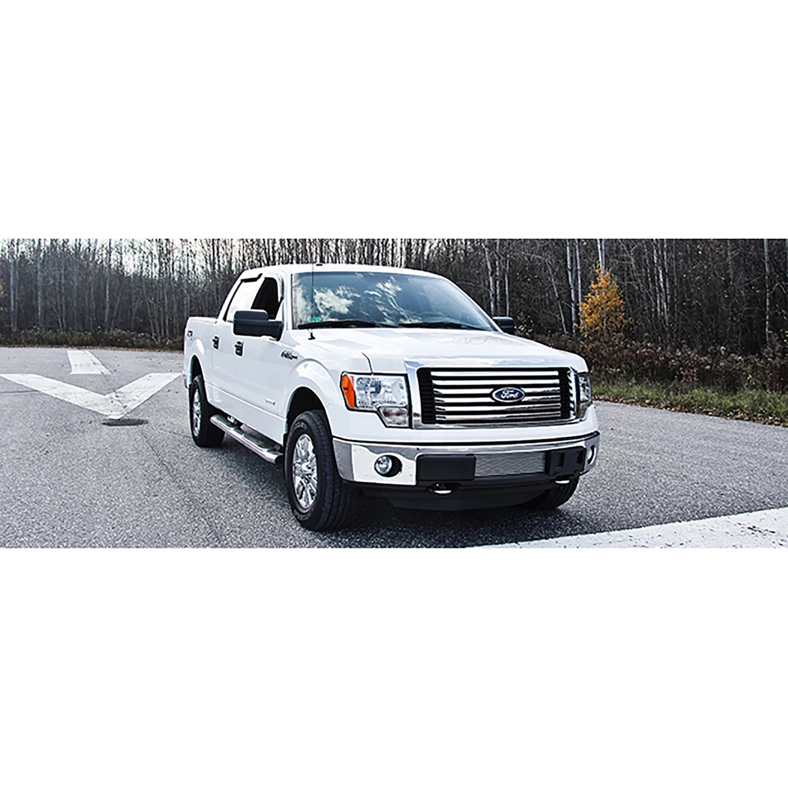 MBRP 09-14 Ford F150 T304 Pre-Axle 4.5in OD Tips Dual Outlet 3in Cat Back Exhaust