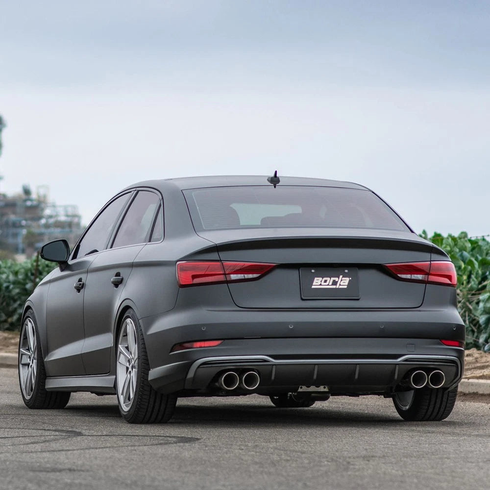 Borla 13-15 Audi S3 S-Type Dual Round Rolled Catback Exhaust