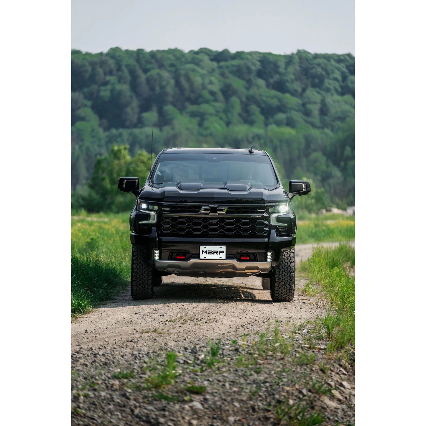 MBRP 22-23 Chevrolet/ GMC 1500 Silverado/ Sierra ZR2/AT4X 6.2L 2.5in Turn Down 3in Cat Back Exhaust