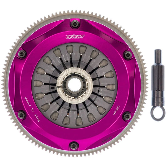 Exedy 2008-2015 Mitsubishi Lancer Evolution GSR L4 Hyper Twin Cerametallic Clutch Sprung
