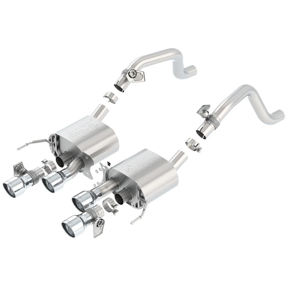 Borla 2014 Chevrolet Corvette C7 6.2L 8cyl ATAK Exhaust w/ NPP Dual Mode (rear section only)