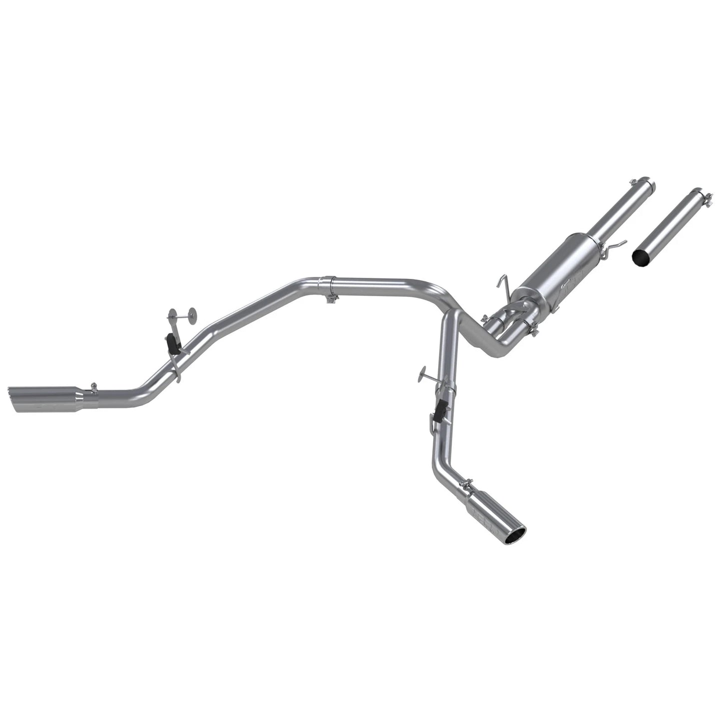 MBRP 2004-2005 Dodge Ram Hemi 1500 5.7L SC/CC-SB Cat Back Dual Split Side