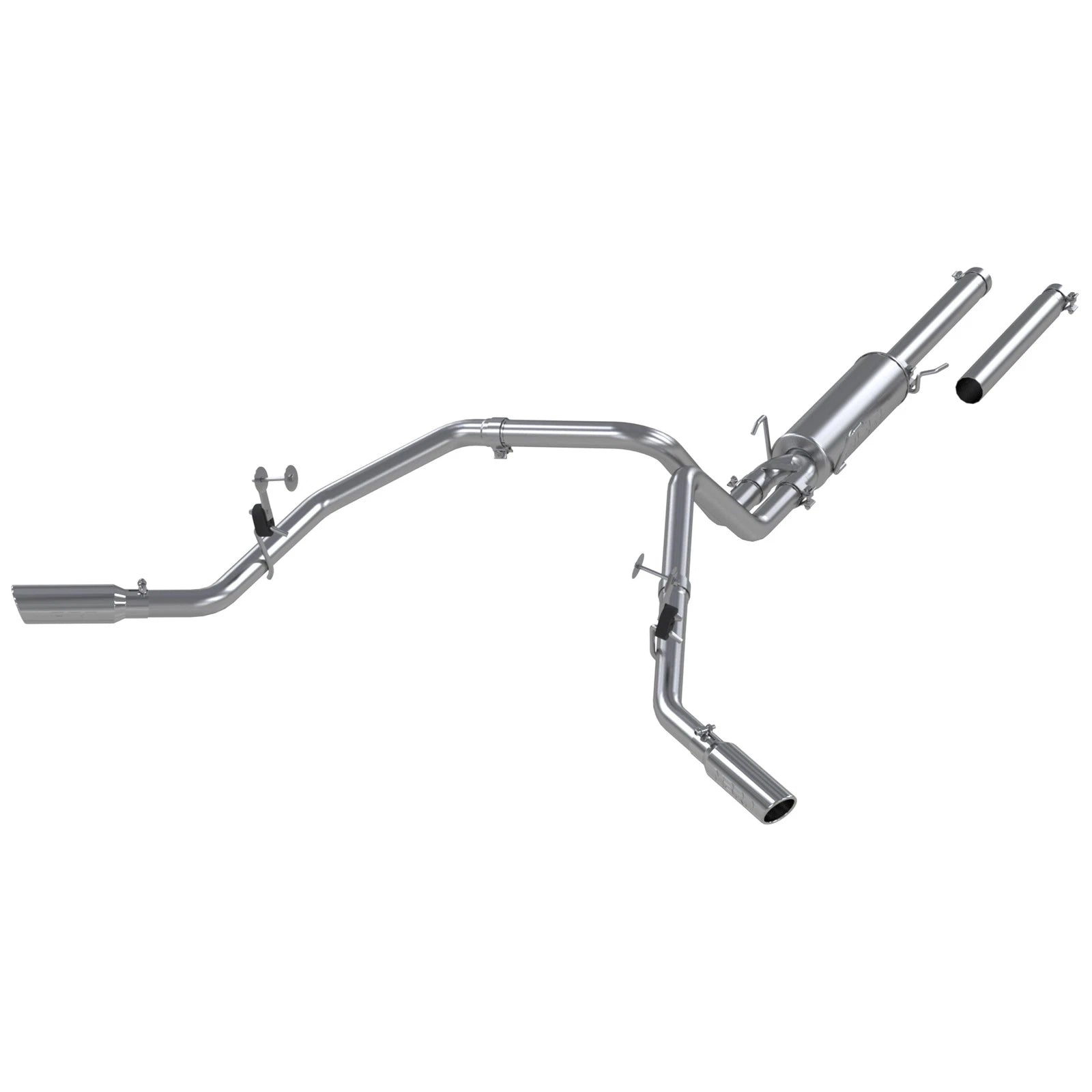 MBRP 2004-2005 Dodge Ram Hemi 1500 5.7L SC/CC-SB Cat Back Dual Split Side