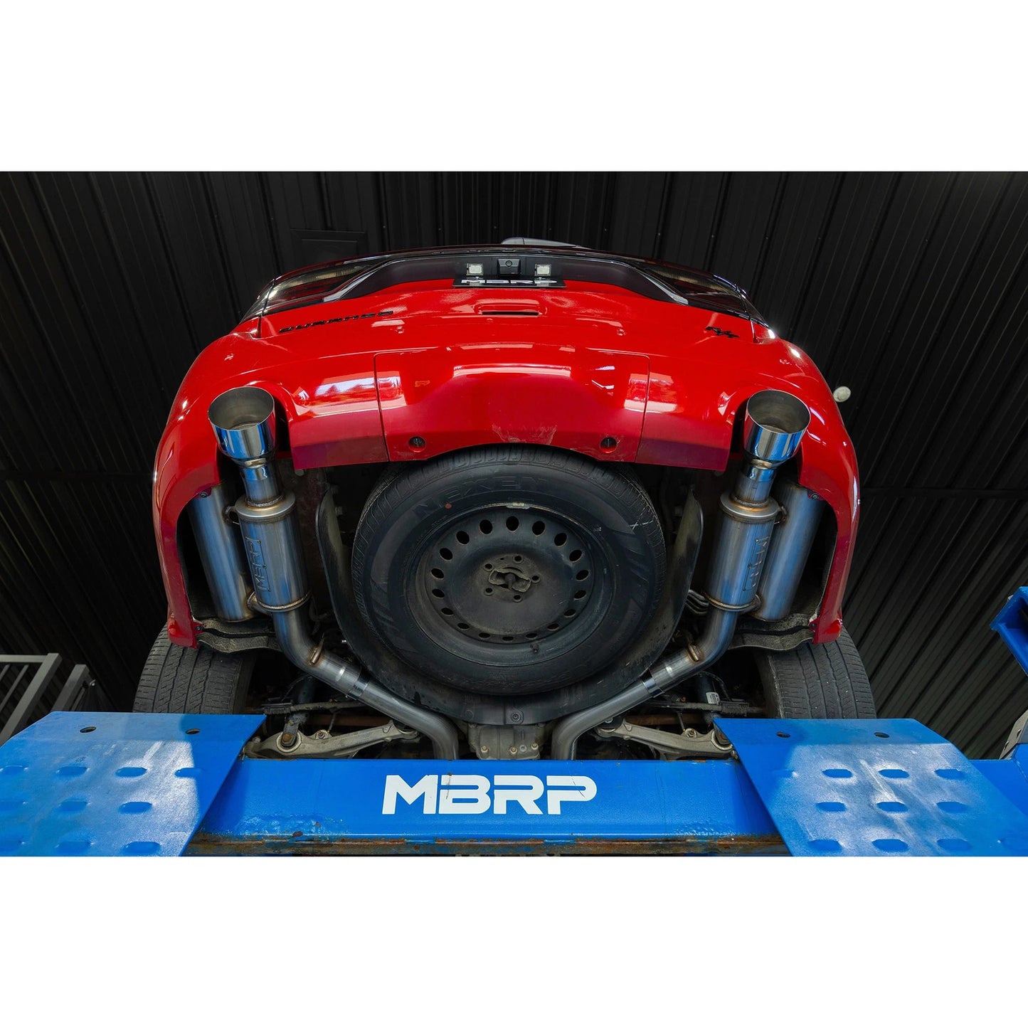 MBRP 2011+ Dodge Durango AL Series 3.0in Cat-Back Dual Rear Exit Exhaust