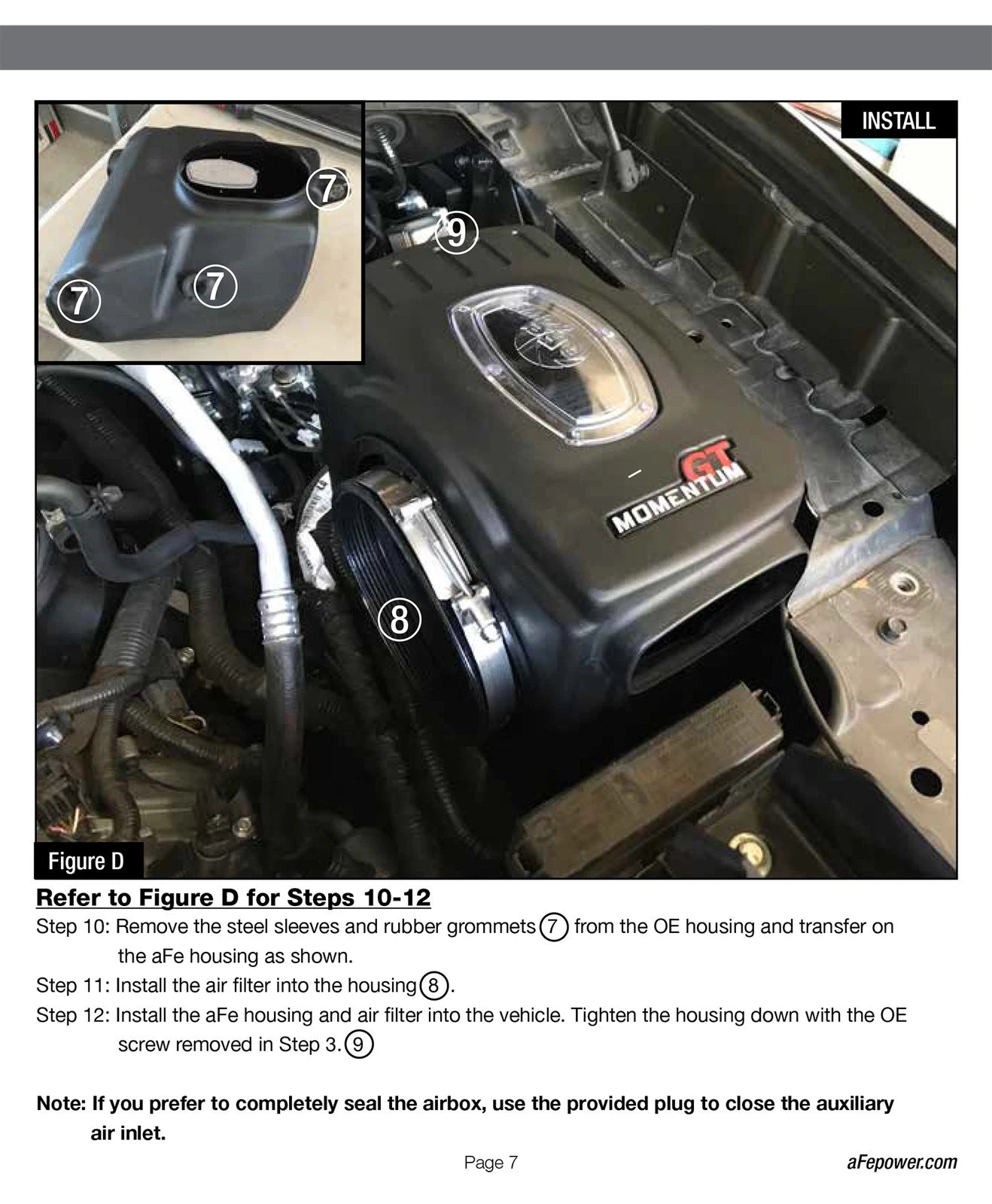 aFe Momentum GT Pro DRY S Cold Air Intake System 17-18 Nissan Titan V8 5.6L