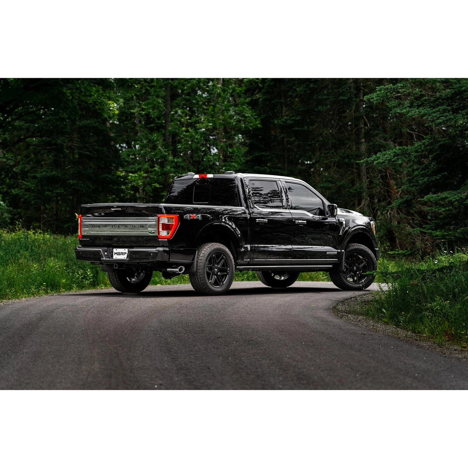 MBRP 2021+ Ford F-150 Powerboost Hybrid 3in Single Side Exit - T304