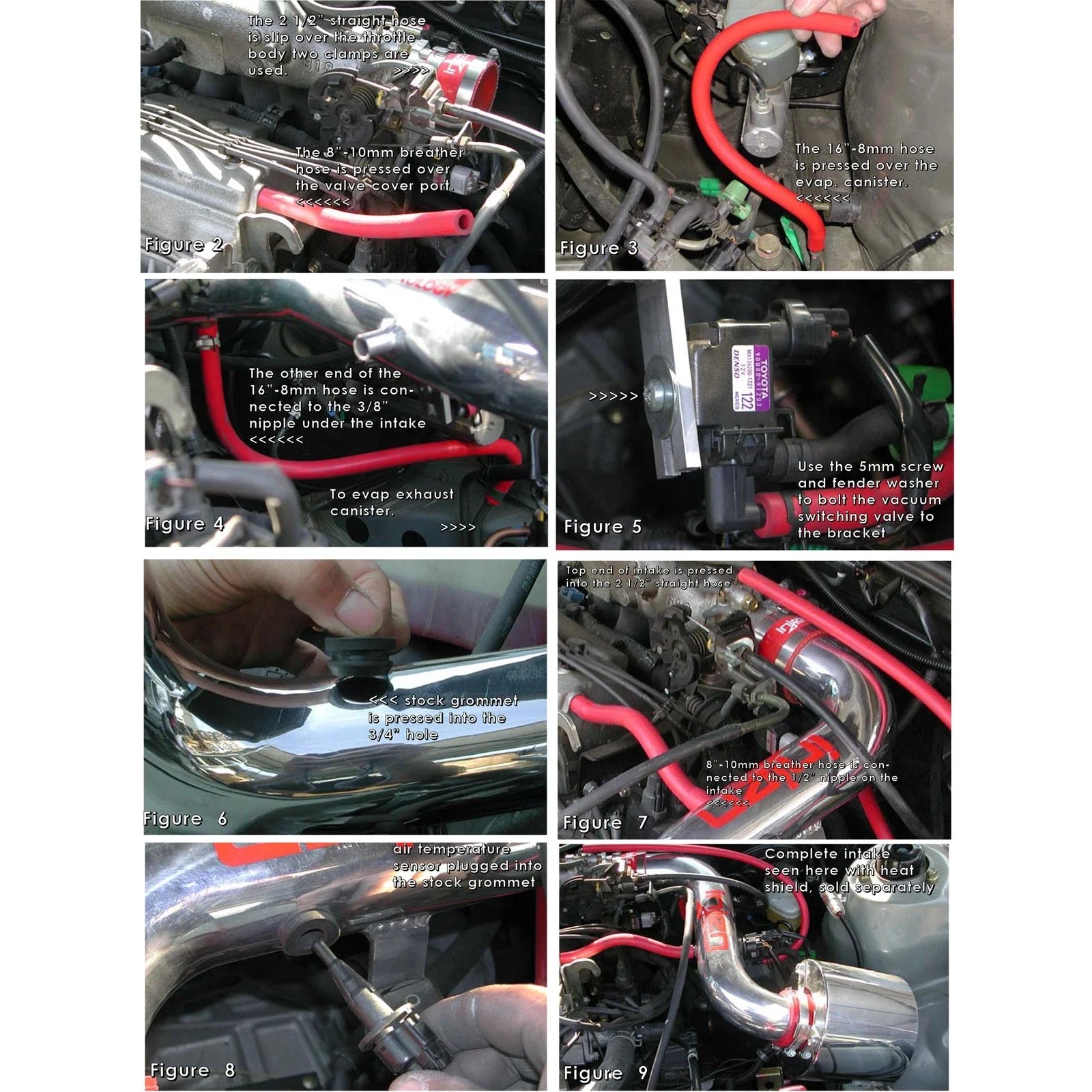 Injen 97-99 Camry 4 Cylinder Polished Short Ram Intake
