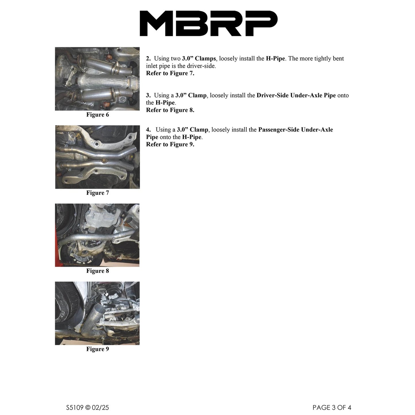 MBRP 2011+ Dodge Durango 3.6L V6 AL Series 3.0in Cat-Back Dual Rear Exit Exhaust
