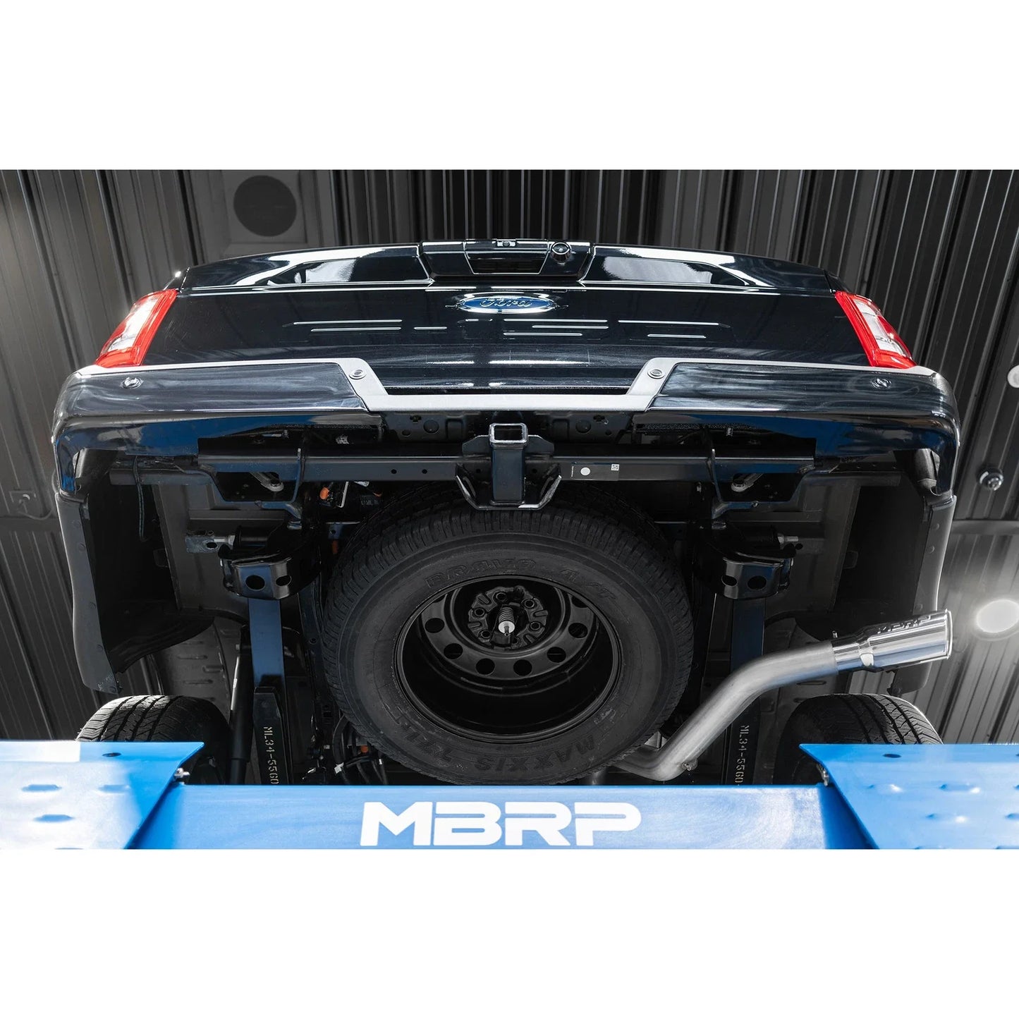 MBRP 2021+ F-150 2.7L/ 3.5L Ecoboost, 5.0L Single Side 3in T304 Catback Exhaust