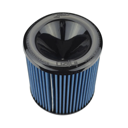 Injen SuperNano Web Dry Air Filter - 3.00 Filter / 6in Base / 6.3in Tall / 5.350in Top