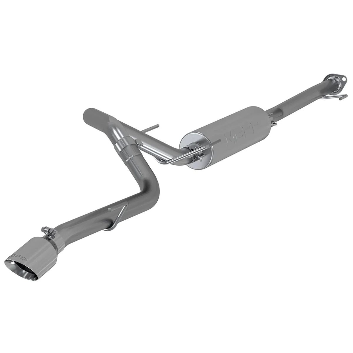 MBRP 10-18 Toyota 4 Runner AL 4in O.D Tip Single Rear Exit 2.5in Cat Back Exhaust