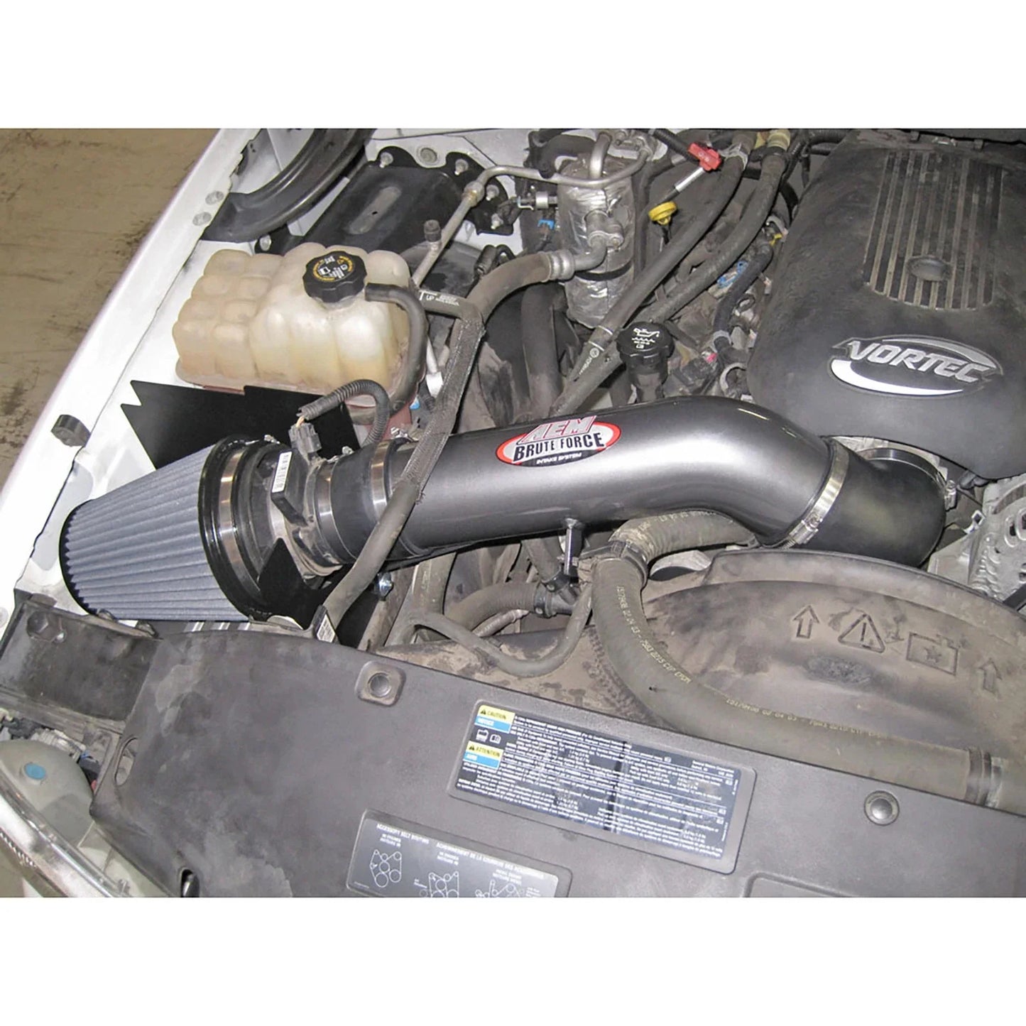 AEM 99-06 Chevy/GMC 5.3/6.0L Silver Brute Force Intake