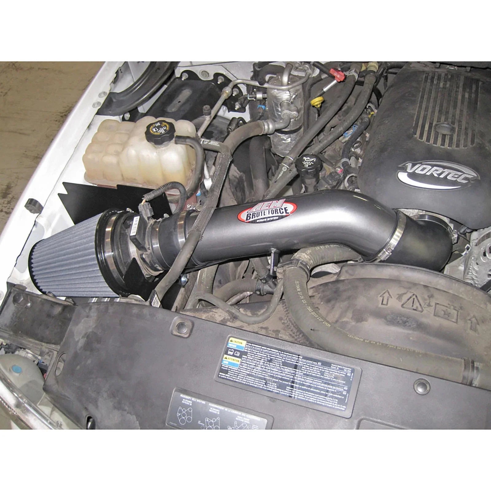 AEM 99-06 Chevy/GMC 5.3/6.0L Silver Brute Force Intake