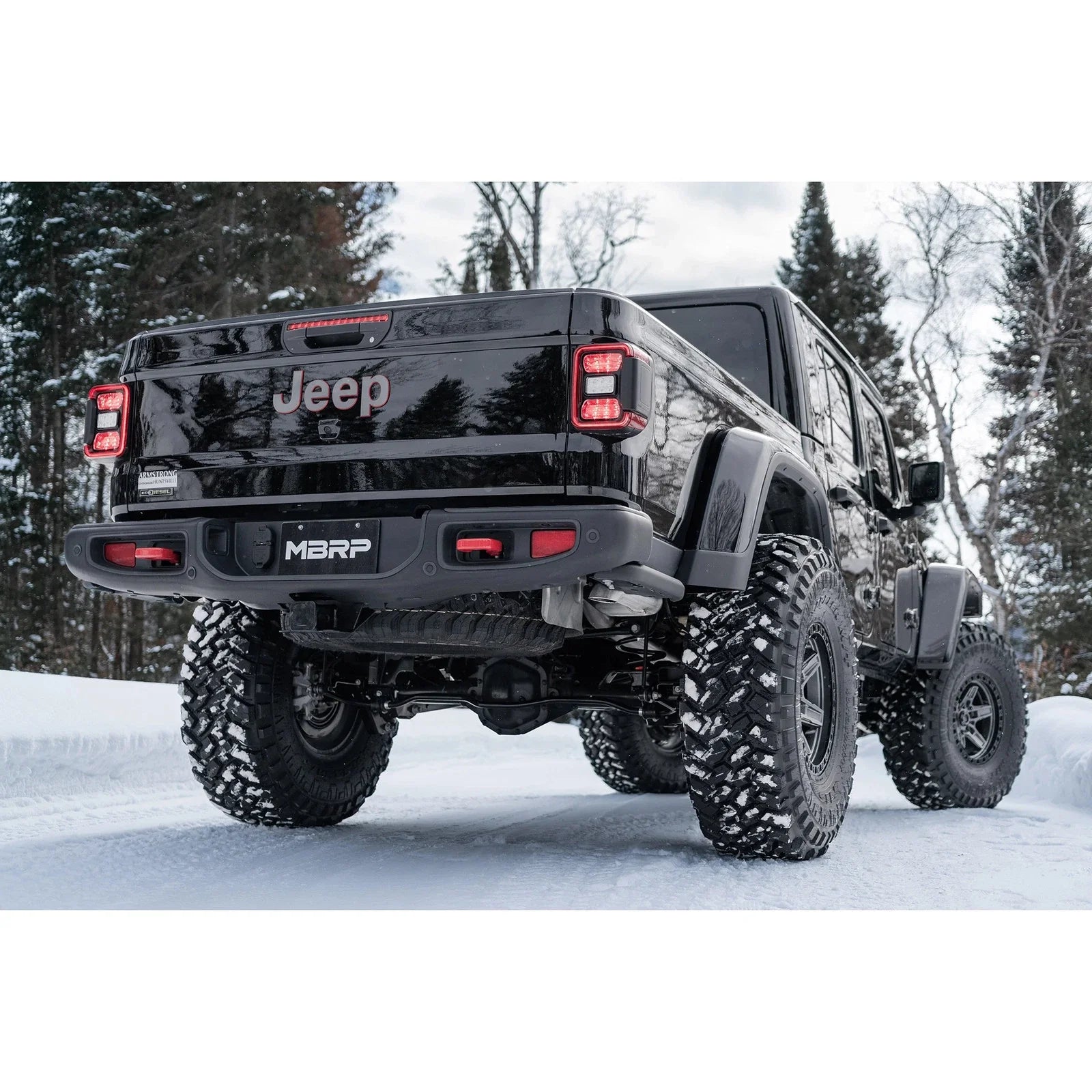 MBRP 2021+ JEEP Gladiator JT 3.0L EcoDiesel XP Series T304SS 3in Filter Back w/ Rear Turn Down