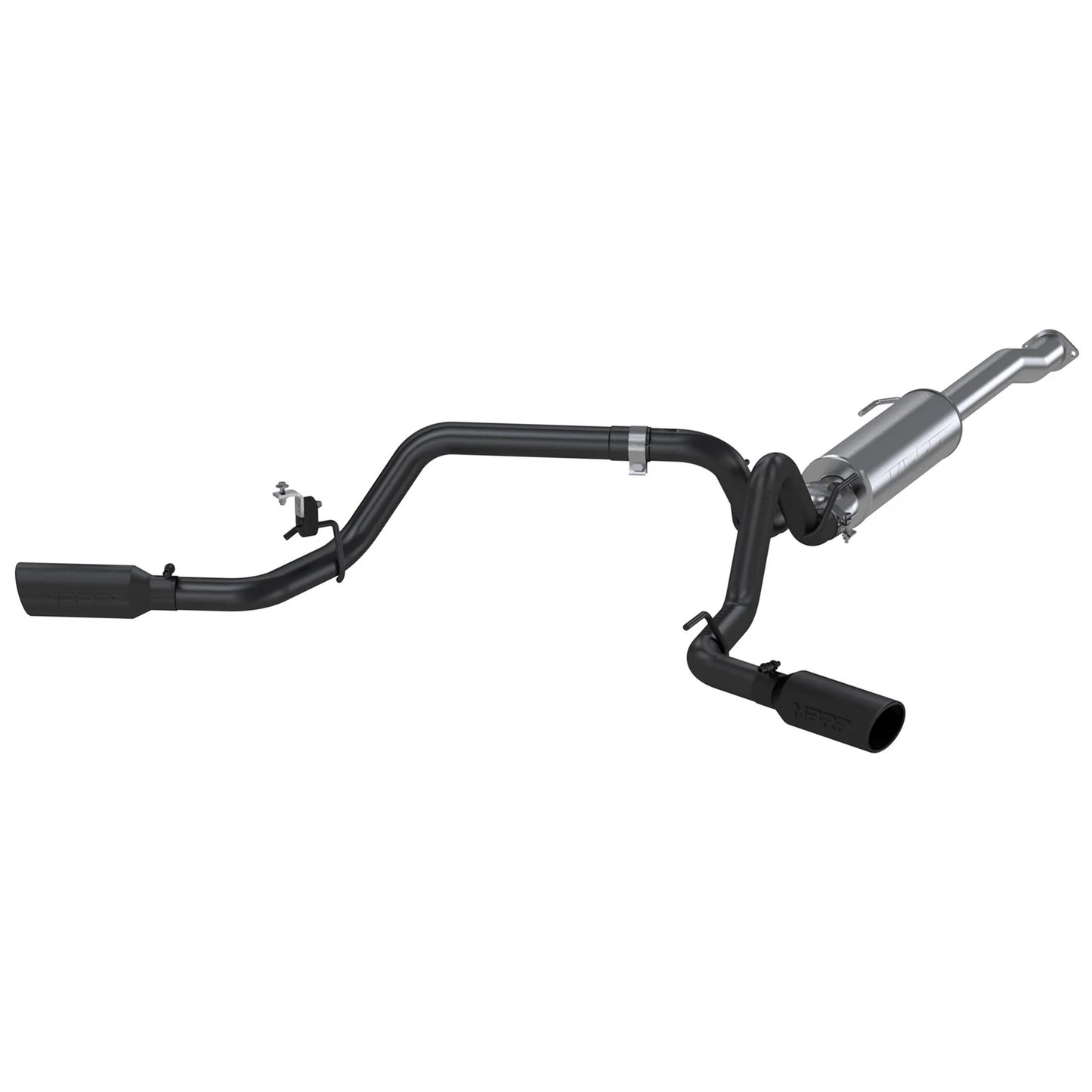 MBRP 2016 Toyota Tacoma 3.5L 3in Cat Back Dual Split Side Black