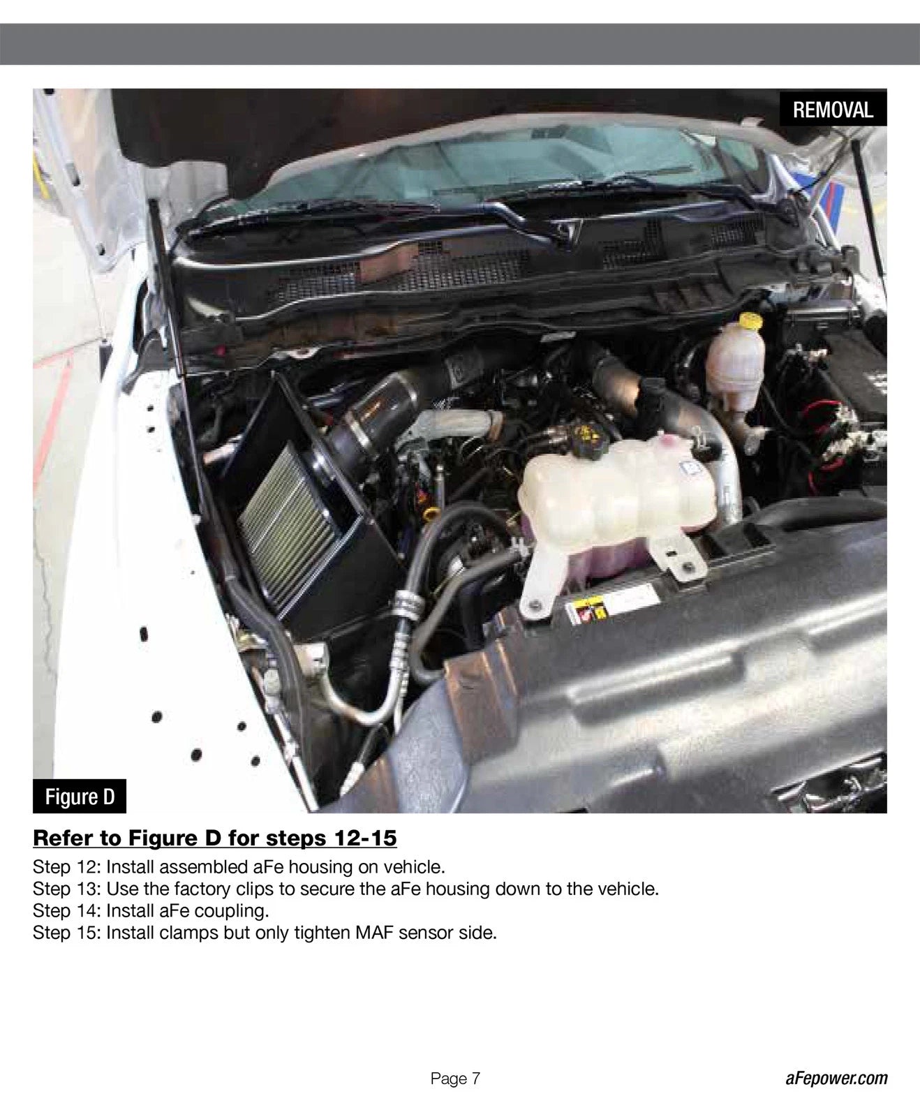 aFe MagnumFORCE XP Air Intake System Stage-2 PRO 5R 2014 Dodge RAM 1500 V6 3.0L Truck (EcoDiesel)