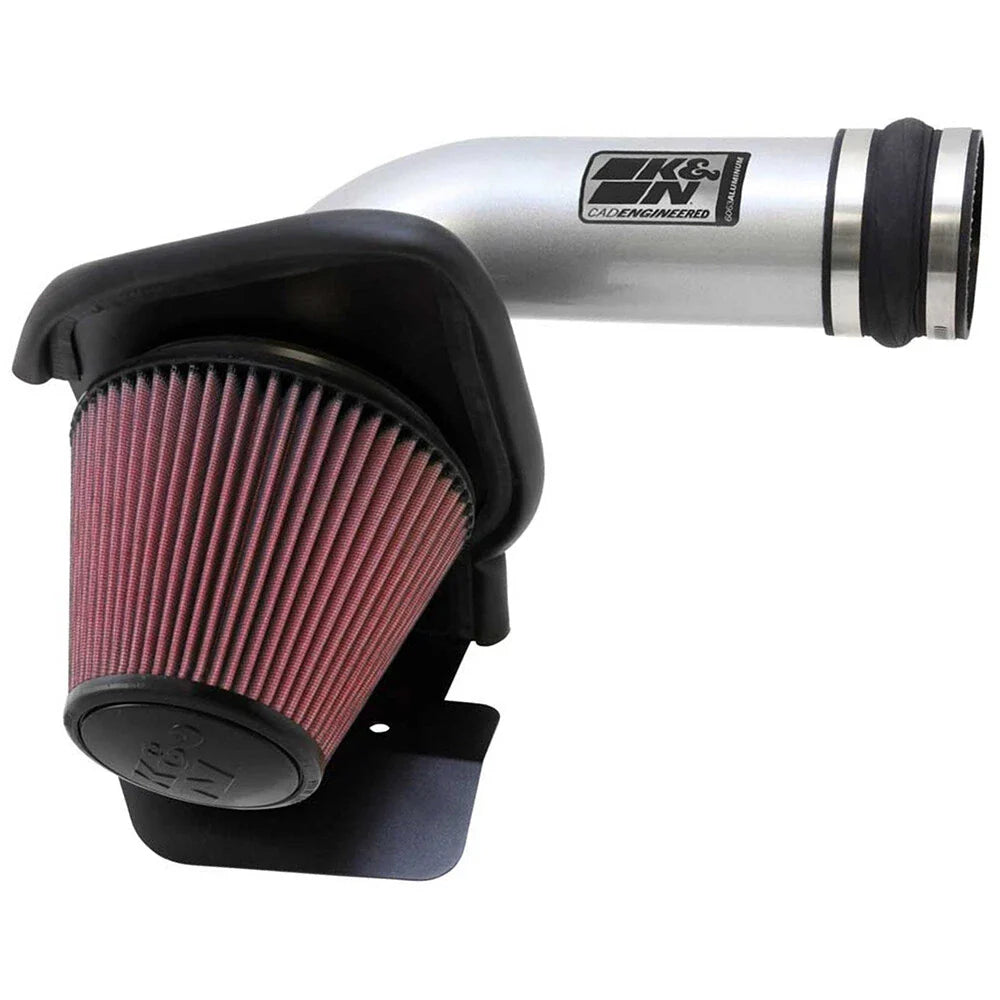 K&N 11 Ford Taurus SHO 3.5L V6 Silver Typhoon Cold Air Intake