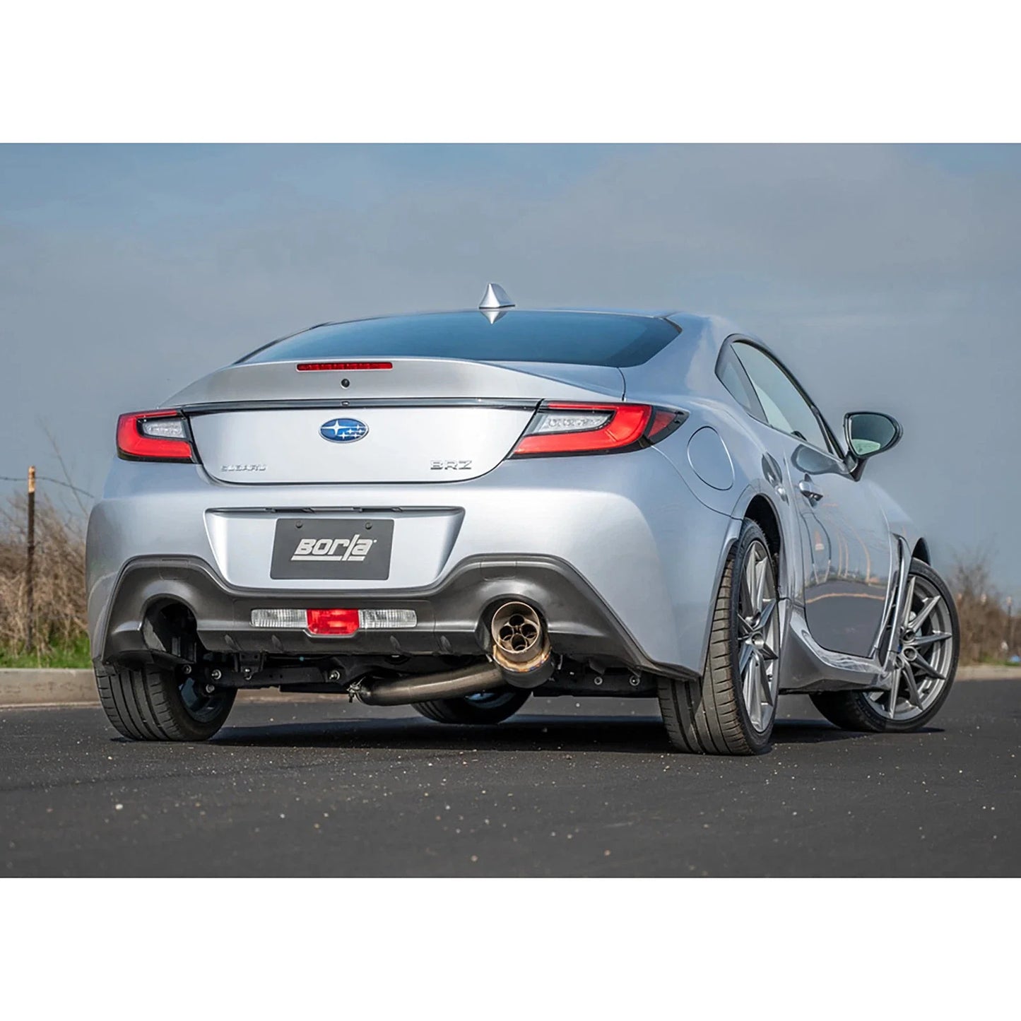 Borla 2022+ Subaru BRZ / 2022+ Toyota GR86 ATAK Cat Back Exhaust - 4.5in Stainless Tips