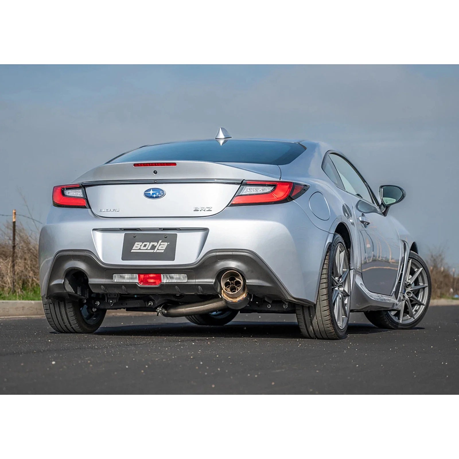 Borla 2022+ Subaru BRZ / 2022+ Toyota GR86 ATAK Cat Back Exhaust - 4.5in Stainless Tips