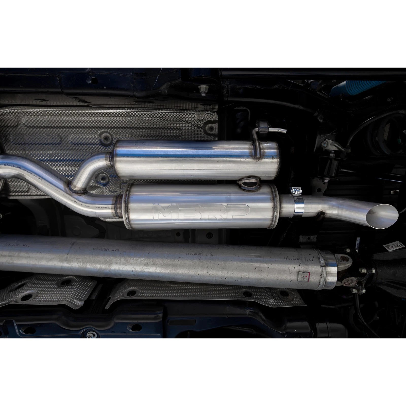 MBRP 24-25 Toyota Tacoma 3in Street Profile Cat Back Exhaust