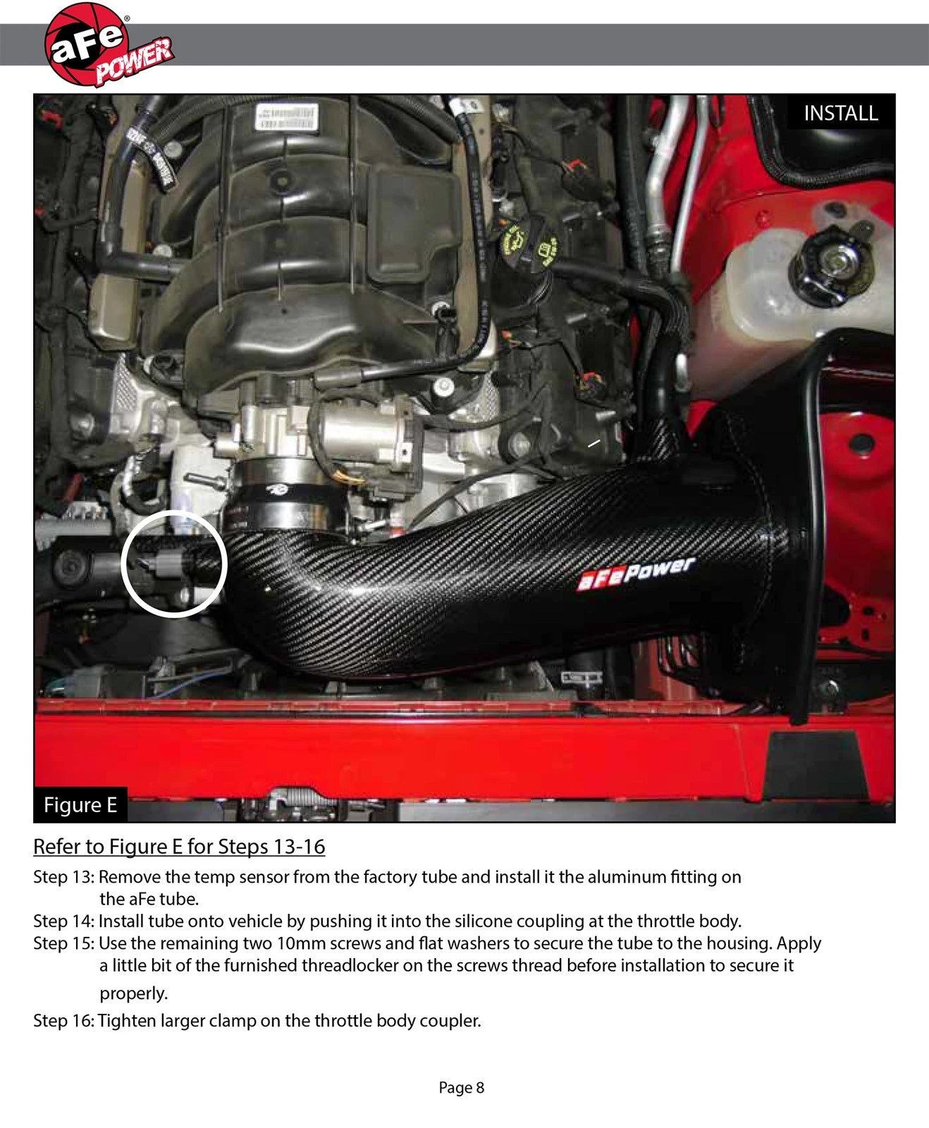 aFe POWER Magnum FORCE Carbon Fiber Stage 2 Track Series Pro Dry S CAIS - 11-18 Dodge Challenger V8