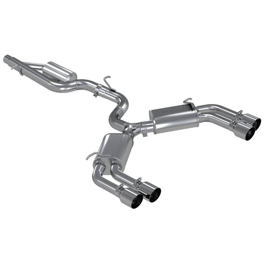 MBRP 15-18 Audi S3 304SS 3in Quad Split Rear Exit C/B System