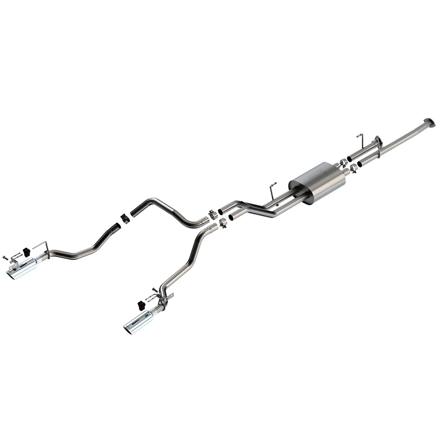 Borla 14-21 Toyota Tundra 4.6L/5.7L ATAK Cat Back Exhaust - 4in Stainless Tips