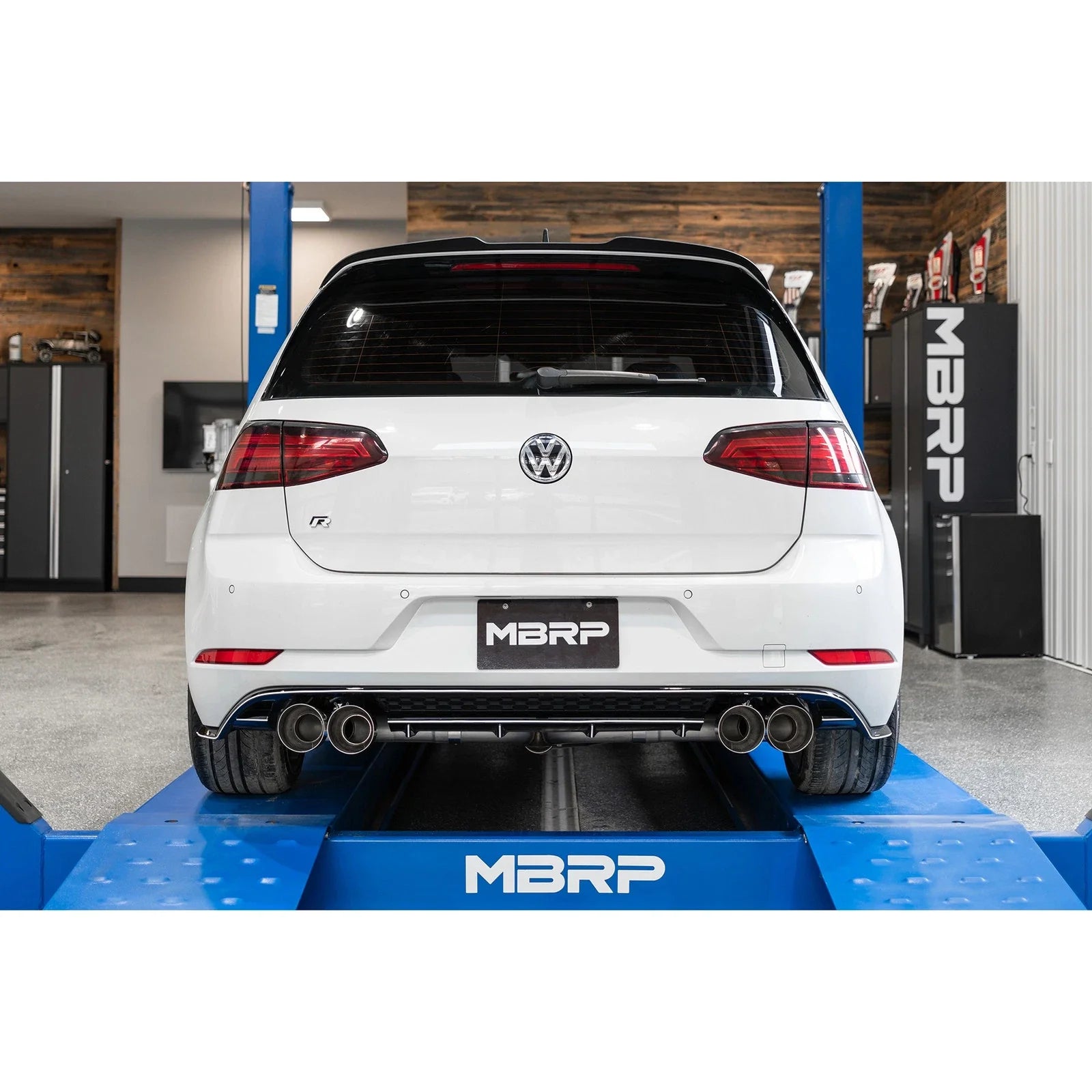 MBRP 15-19 VW Golf R 3in Cat Back Single Exit Exhaust Pro Series w/ Valve Delete - T304
